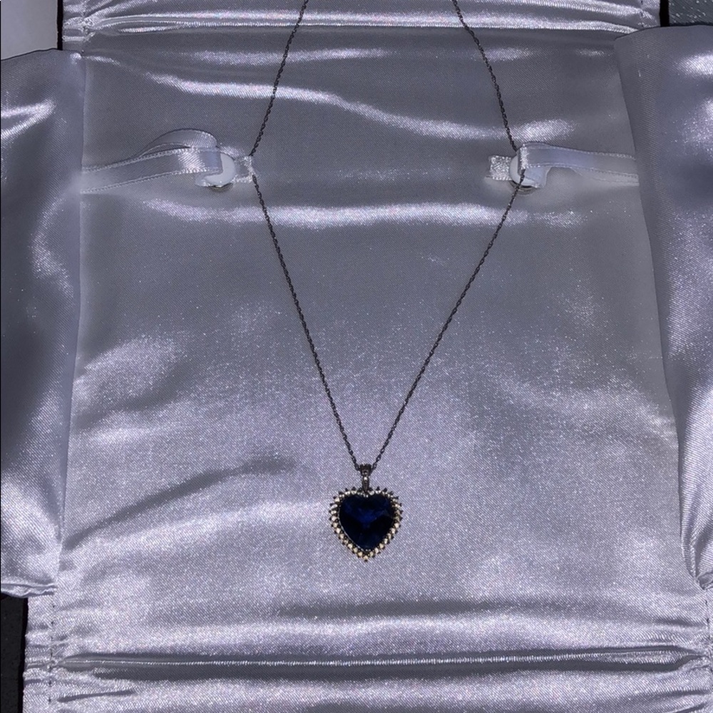 Helzberg Diamonds Sapphire Necklace